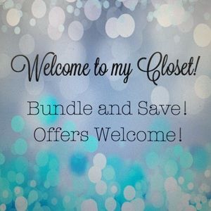 Welcome to my closet!